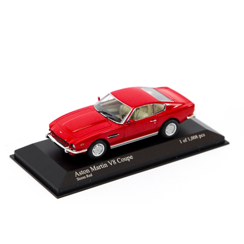 Aston Martin model car V8 Coupé (1987) 1:43, red