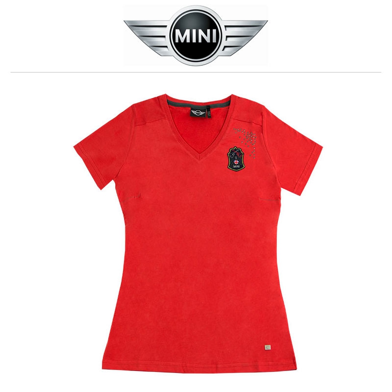 Original MINI T-Shirt für Damen/Ladies, rot