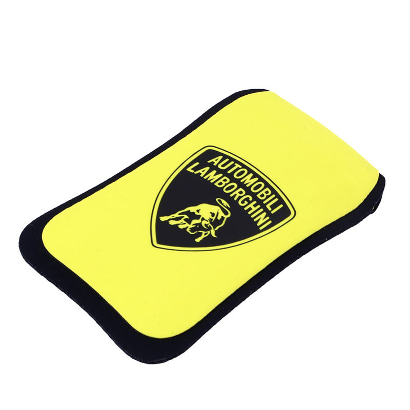 Lamborghini SmartPhone Schutzhülle Techno aus Neopren, gelb