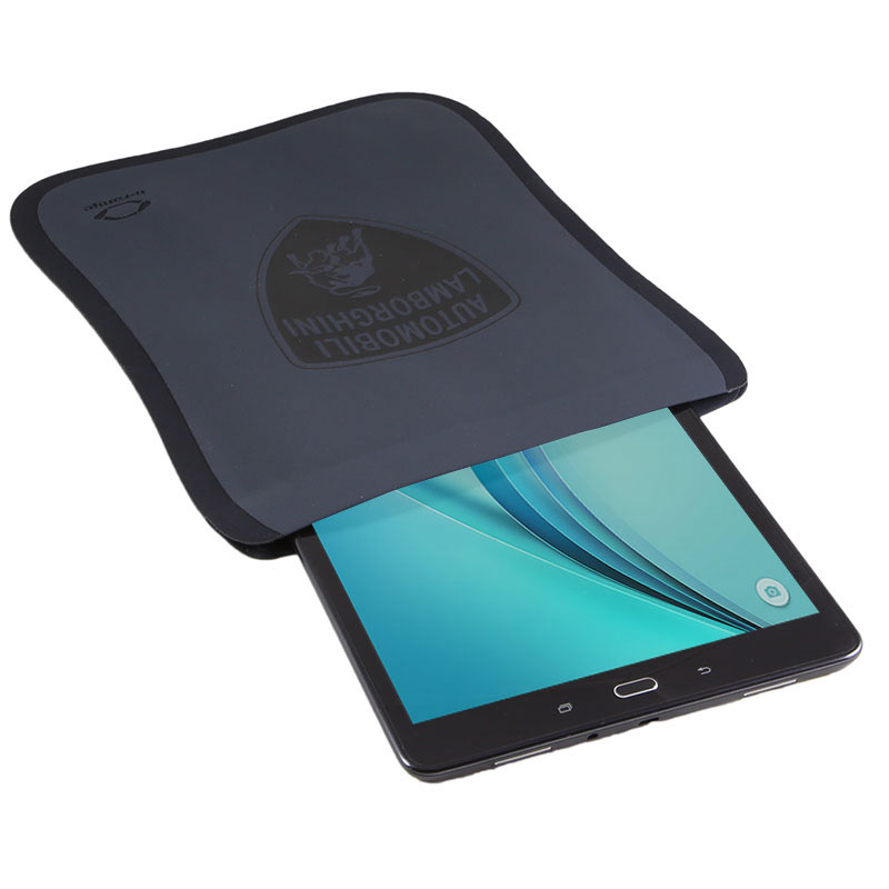 Lamborghini Tablet Schutzhülle Techno aus Neopren, grau