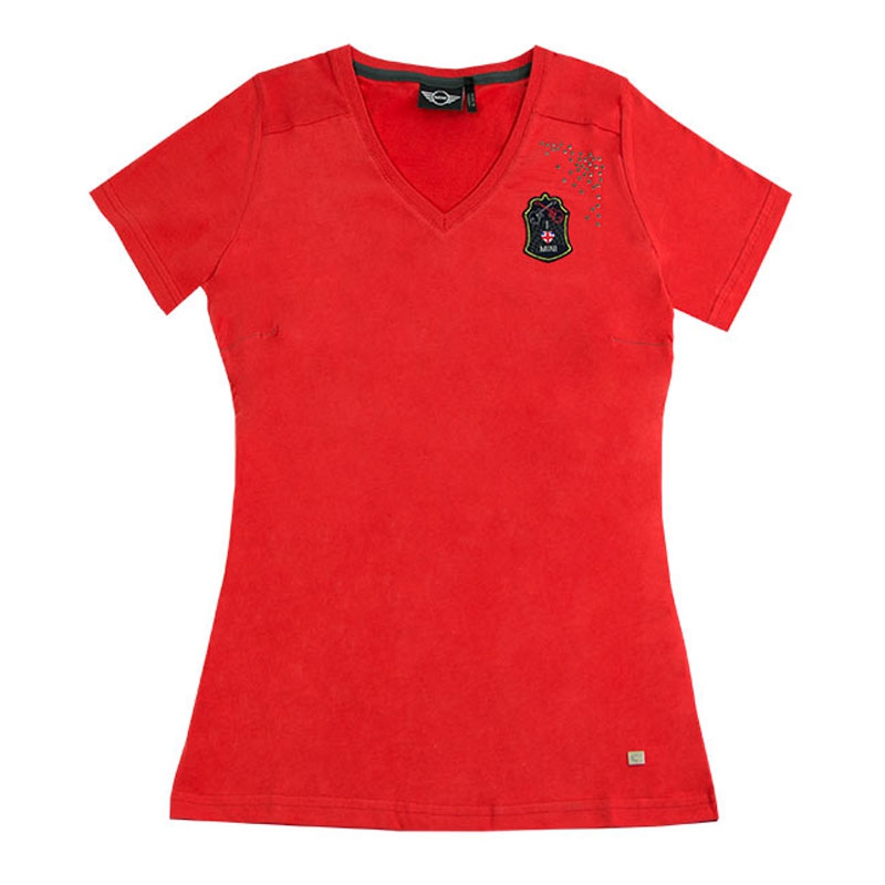 Original MINI T-Shirt für Damen/Ladies, rot-XL