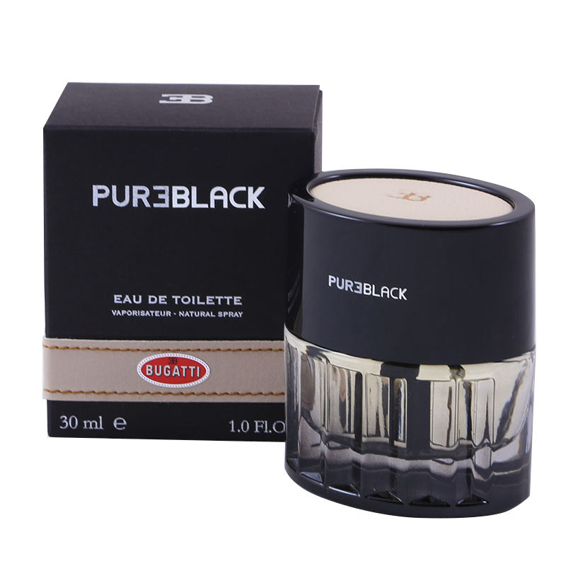 Bugatti PureBlack Eau de Toilette für Herren, 30ml