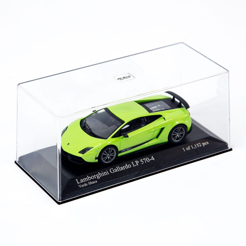 Lamborghini model car Gallardo LP 570-4 Superleggera 1:43, green