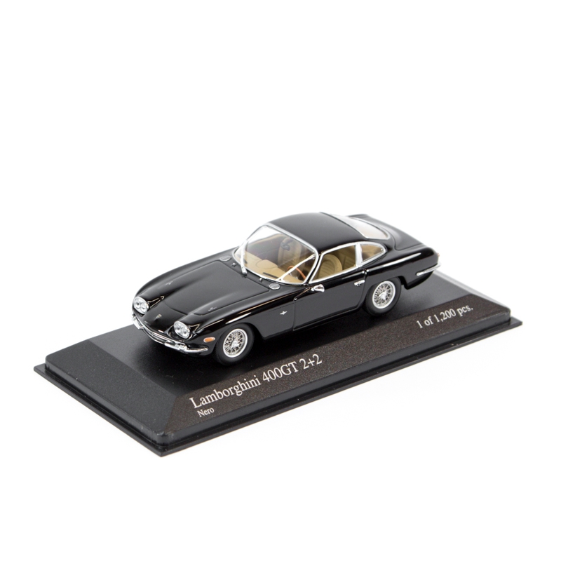 Lamborghini model car 400 GT 2+2 (1964) 1:43, black