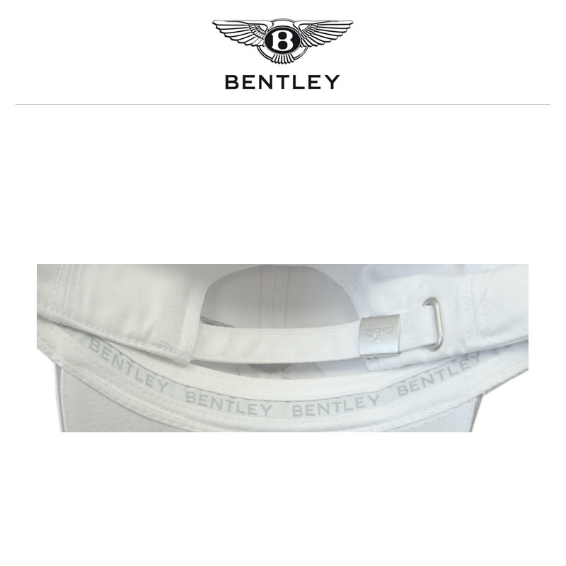 Bentley Baseball Cap, weiß