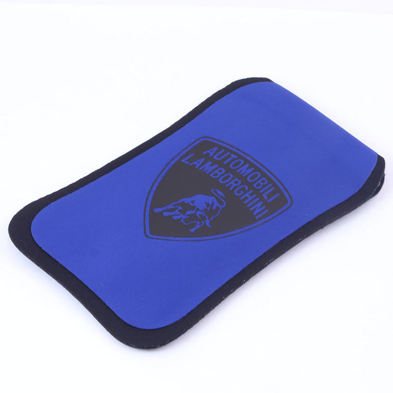 Lamborghini SmartPhone Schutzhülle Techno aus Neopren, blau