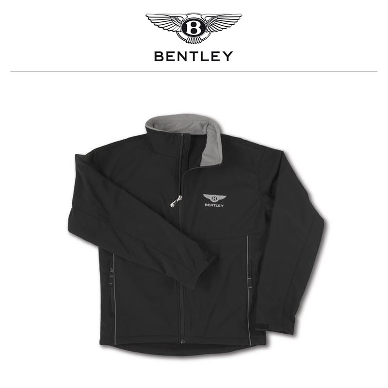 Bentley Unisex Softshell-Fleecejacke Montlhery, schwarz-M