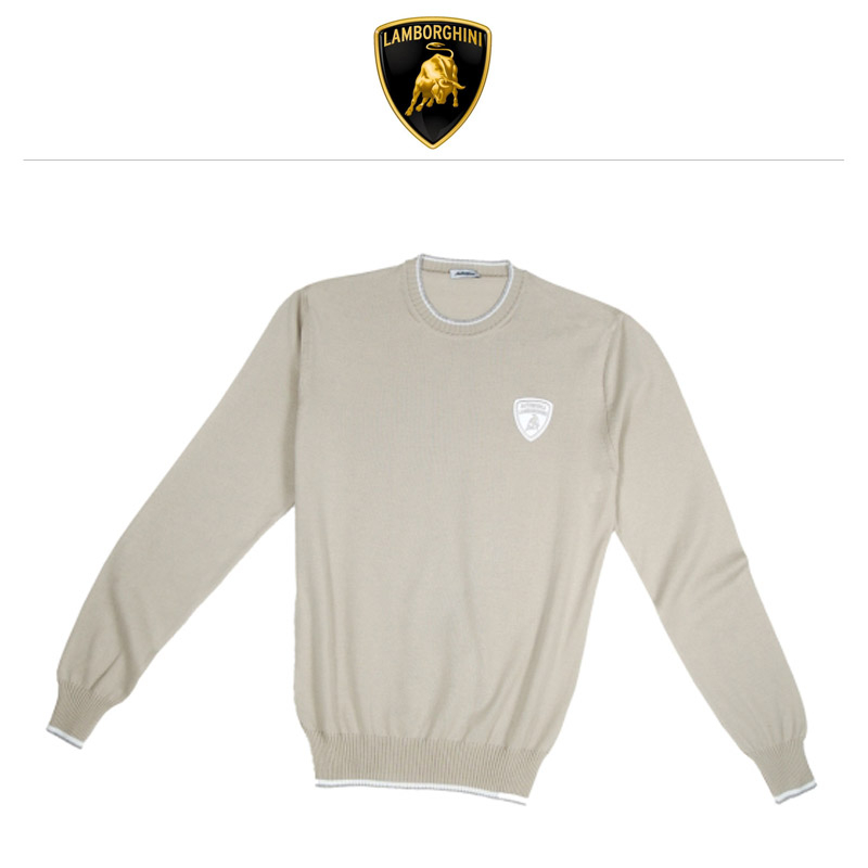 Lamborghini Herren Sweater / Pullover, beige-M