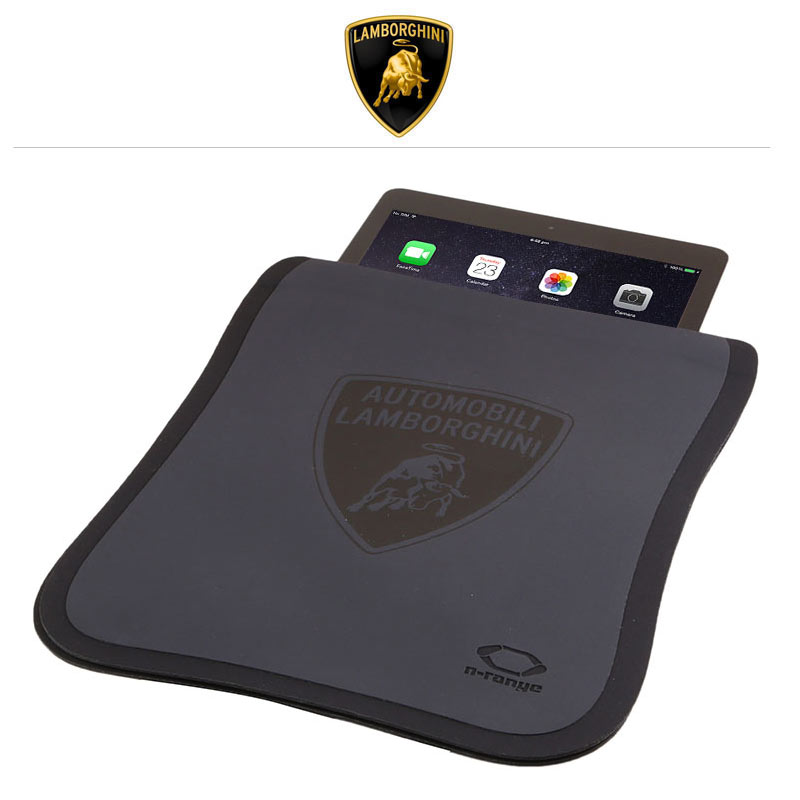 Lamborghini Tablet Schutzhülle Techno aus Neopren, grau