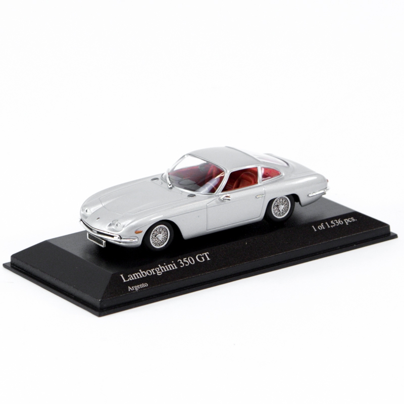 Lamborghini model car 350 GT (1964) 1:43, silver