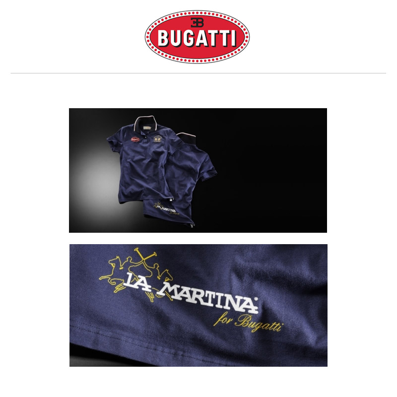 Bugatti Damen Poloshirt by La Martina, blau-M