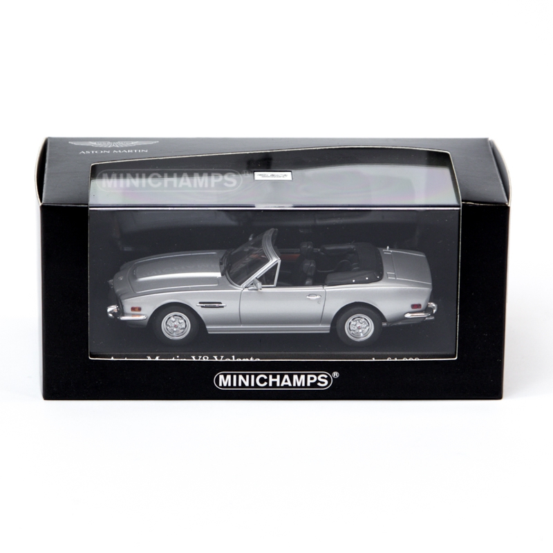 Aston Martin model car V8 Volante (1987) 1:43, silver