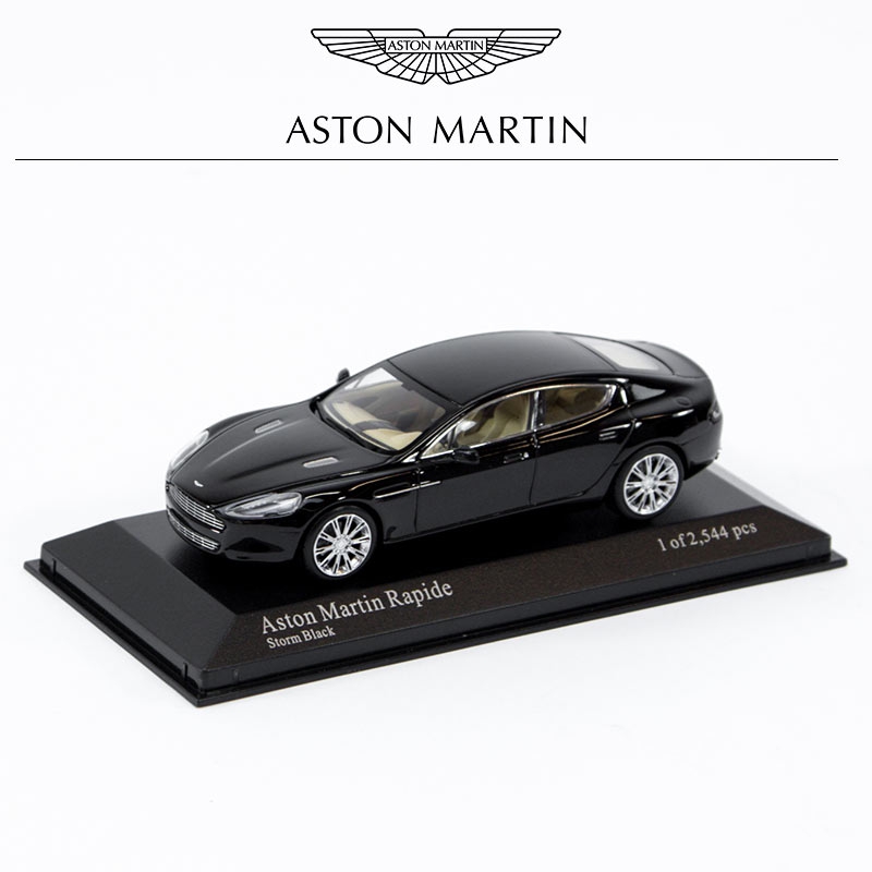 Aston Martin model car Rapide (2010) 1:43, black