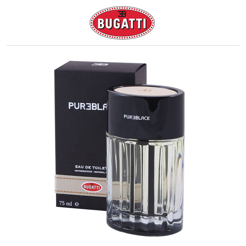 Bugatti PureBlack Eau de Toilette für Herren, 75ml
