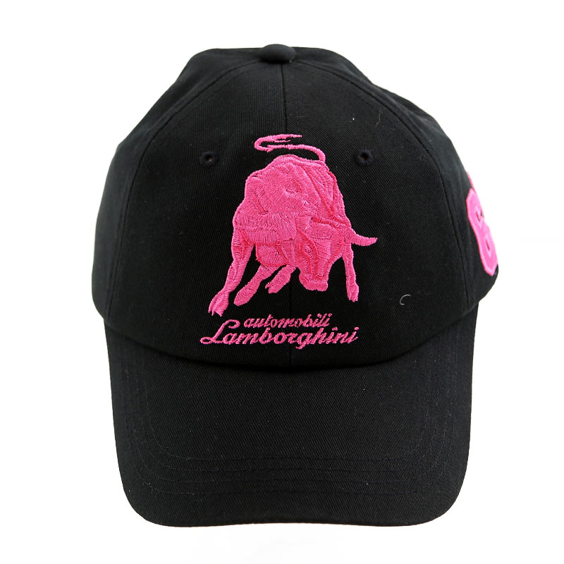 Lamborghini Basecap Bull 63, schwarz-pink Lamborghini Basecap Bull 63, schwarz-pink