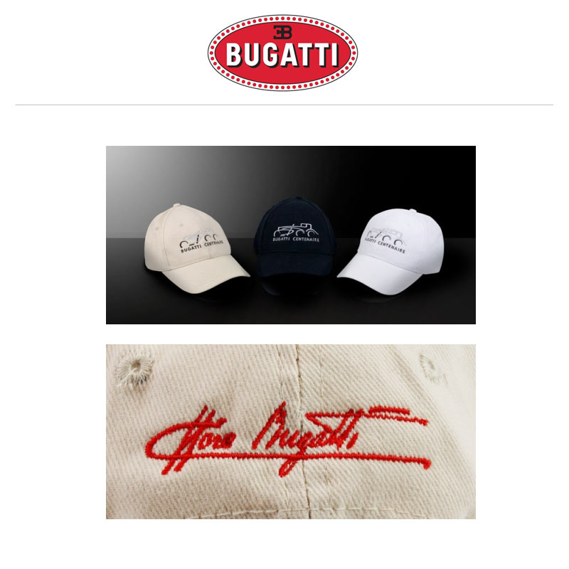 Bugatti BaseCap Centenaire, blau