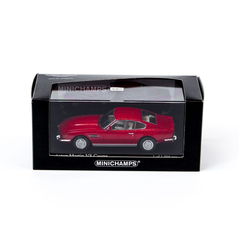 Aston Martin model car V8 Coupé (1987) 1:43, red