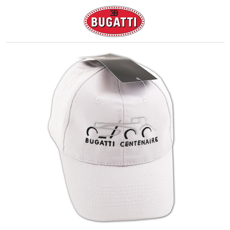 Bugatti BaseCap Centenaire, weiß