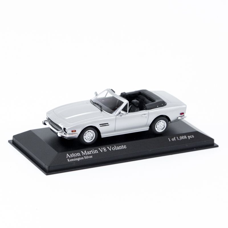 Aston Martin model car V8 Volante (1987) 1:43, silver