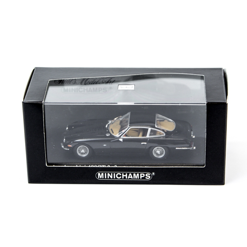 Lamborghini model car 400 GT 2+2 (1964) 1:43, black